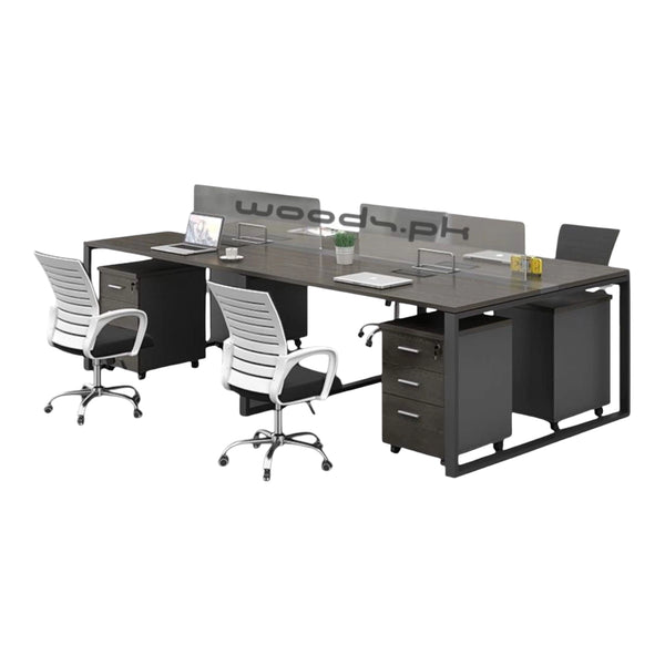 Workstation for four persons 055
