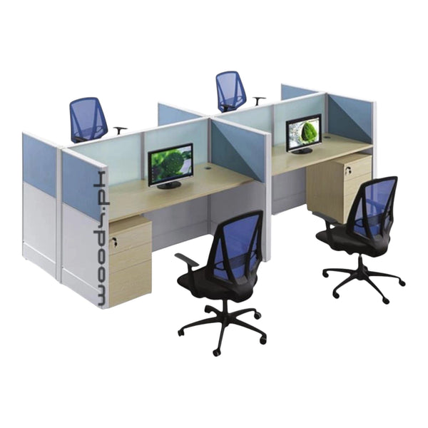 Workstation for four persons 049