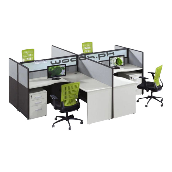 Workstation for four persons 037
