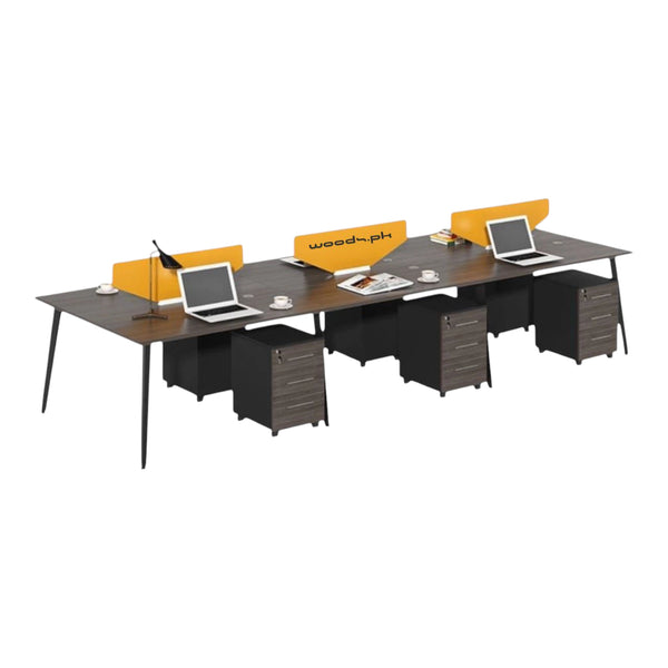 Workstation for six persons 006