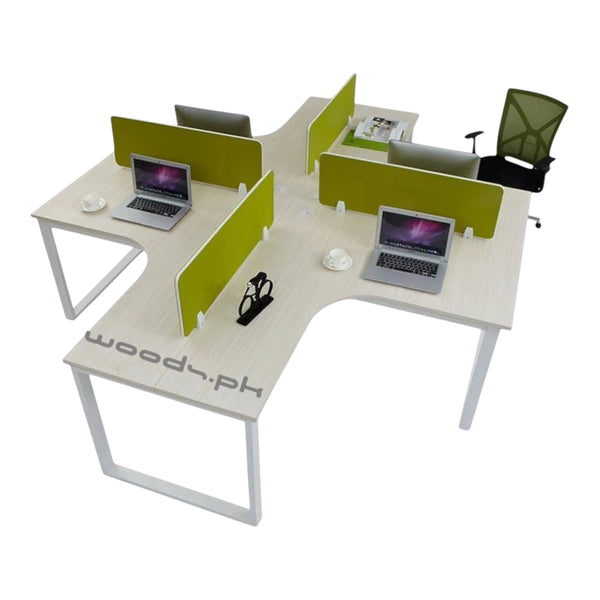 Workstation for four persons 032