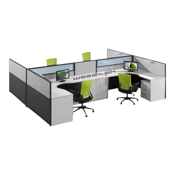 Workstation for four persons 031