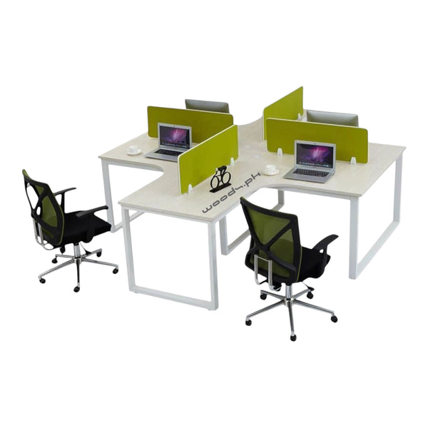 Workstation for four persons 030