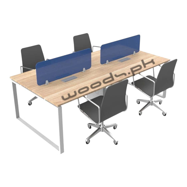Workstation for four persons 027