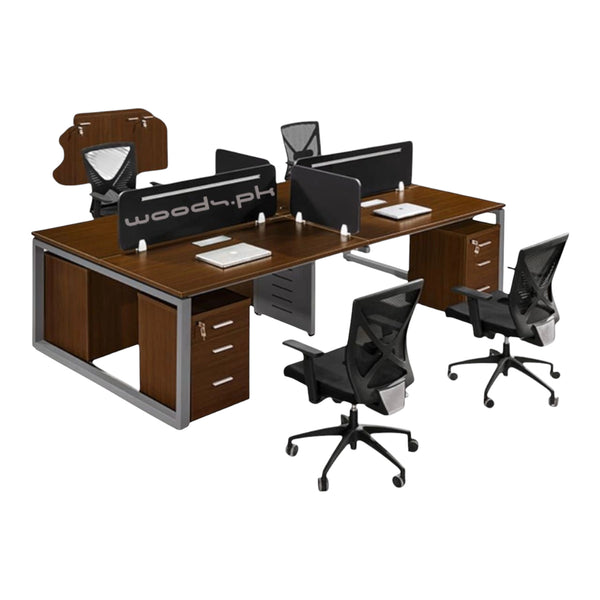 Workstation for four persons 020