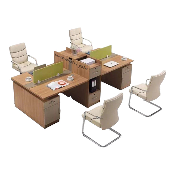 Workstation for four persons 019