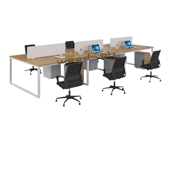 Workstation for six persons 001