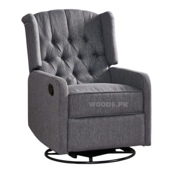 Levi Manual Rock and Revolve Recliner Chair