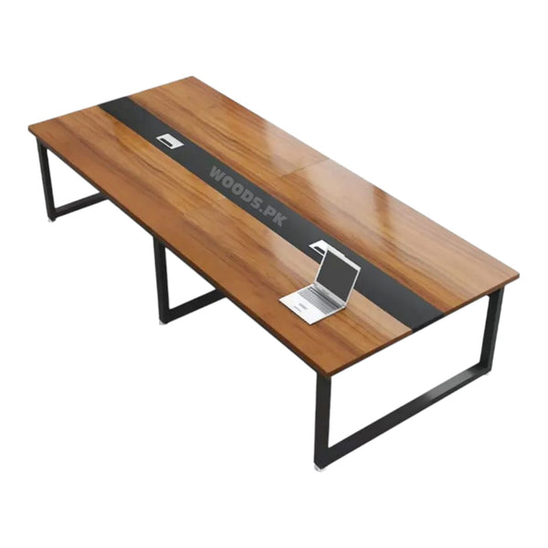 Jeremiah Meeting Table - 12 Feet Width | For 10 to 12 Persons