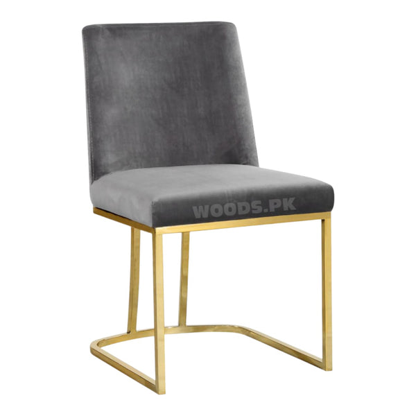 Caroline Matt Golden Iron Base Dining Chair