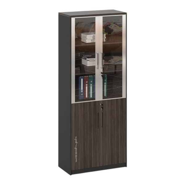 Glass Door File Cabinet 24